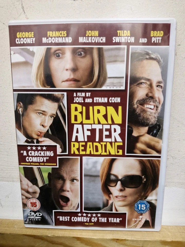 Burn After Reading DVD 2009 - Image 1 of 1