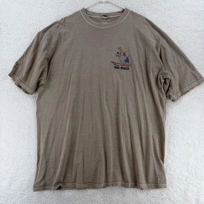 Camisa Crazy Shirts Perro Playa Surf Perros Para Hombres 3XL Marrón Gráfico Camiseta Hawaiana Foto 1 de 4