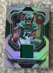 2022 Panini Prizm Garret Wilson Silver Prizm Rc Patch! - Picture 1 of 2