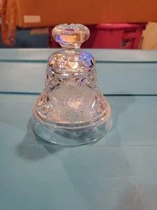 Vintage 1981 WATERFORD CRYSTAL Collectible Bell Noel Christmas - Picture 1 of 5