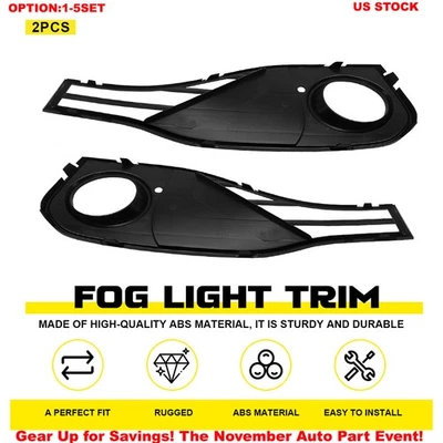 Bisel de cubierta de luz antiniebla izquierda derecha para BMW 435i Gran Coupé 2015-16 BM1039194 2-20x Foto 1 de 4