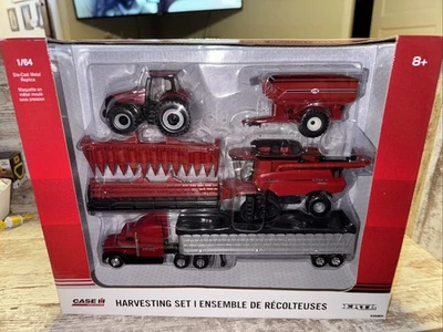 1/64 Case IH 8250 Combine Harvesting Set Combine Cart Hopper Bottom Die/cast - Image 1 of 4