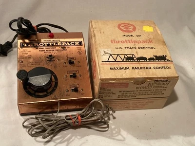 c1970s Throttlepack HO Train Transformer Model 501 Model Rectifier Edison NJ - Image 1 of 4