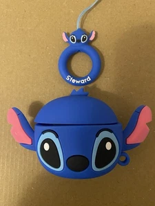 Étui de rangement en silicone Disney Stitch Airpods 4ème génération - Photo 1 sur 2