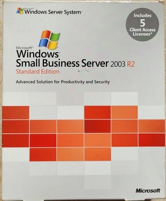 Microsoft Windows Small Business Server 2003 R2, Standard Edition 5-User - Image 1 of 4