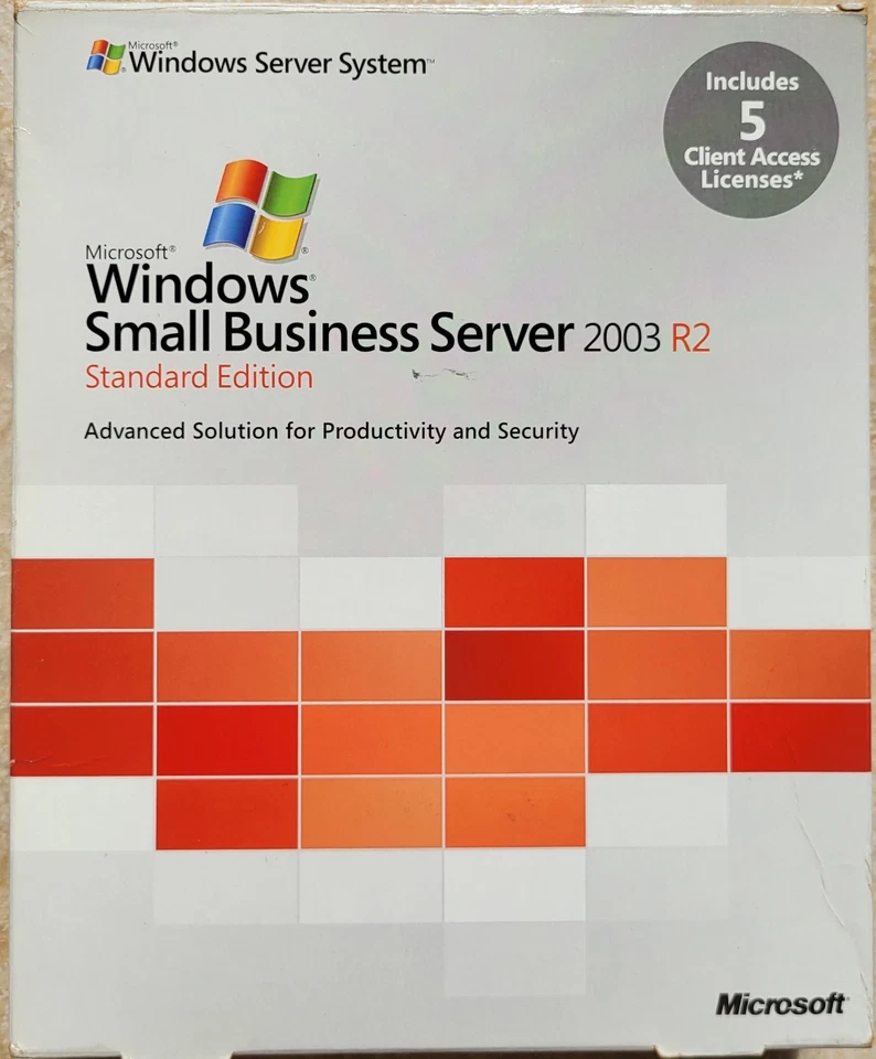 Microsoft Windows Small Business Server 2003 R2, Standard Edition 5-User - Image 1 of 4