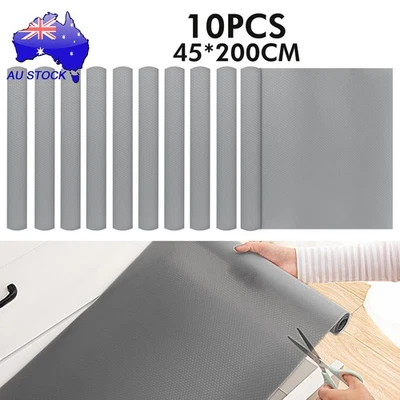 2/4/10/20M Non-Slip Draw Mat Shelf Liner Cabinet Storage Pad Kitchen Cupboard AU - image 1 of 4
