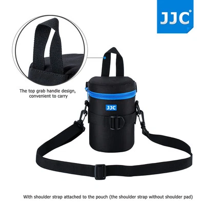 80x135mm Deluxe Lens Pouch Case Bag fr Canon 35mm 17-55mm 17-85mm Nikon 55-200mm - Image 1 of 4