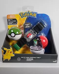 Cinturón de Transporte Tomy Pokemon Clip N, Bulbasaur Nuevo - Imagen 1 de 5