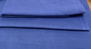 Cotton Fabric Royal Blue 1 7/8Yards x 44 Inches Solid Quilters - Picture 1 of 3