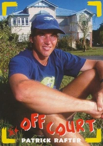 077 RAFTER # AUSTRALIA TENNIS CARD INTREPID BLITZ ATP TOUR WORLDWIDE 1997 - Picture 1 of 2