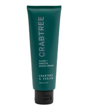 Crabtree & Evelyn Clean & Smooth Shave Cream  4.2oz  New Tube Unboxed