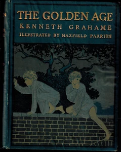 1904 Das goldene Zeitalter von Kenneth Grahame, illustrierte Maxfield Parrish, Roman - Bild 1 von 2