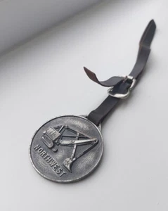 Leder Schlüsselanhänger Northwest Dragline Crawler Bagger Heavy Equip Grand Rapids - Bild 1 von 6