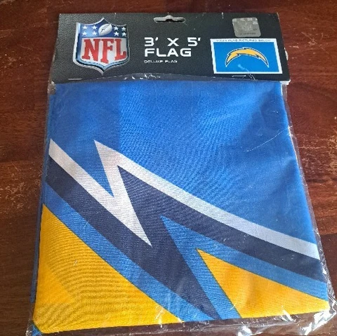 NEW NFL San Diego Chargers 3' X 5' Banner Flag Licensed Cover