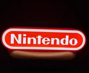 Lightbox led usb scritta Logo NINTENDO - Foto 1 di 4