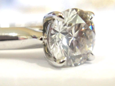 DAVID YURMAN БРИЛЛИАНТ ПЛАТИНОВОЕ ОБРУЧАЛЬНОЕ КОЛЬЦО GIA H/VS1 - Изображение 1 из 4