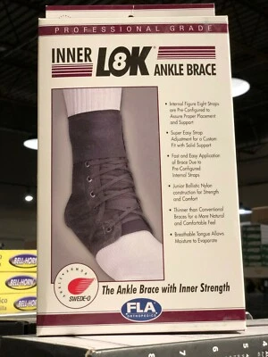 Figure 8 Ankle Lok Brace with Internal Straps - SIZES AVAILABLE - SALE - Image 1 of 4