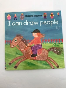 I Can Draw People (Usborne Playtime) by Gibson, Ray Paperback - Picture 1 of 4