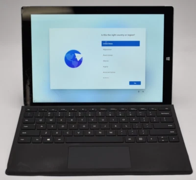 Microsoft Surface Pro 3 1631 i5-4300U 1.9GHz 8GB RAM 256GB SSD WIN11 *READ* - Image 1 of 4