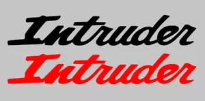2 x Intruder Aufkleber • 40 Farben zur Auswahl • Sticker Schriftzug Suzuki • s7 - Bild 1 von 43
