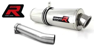 Dominator Exhaust Round BMW F650 GS 00-07 + db KILLER - Picture 1 of 2