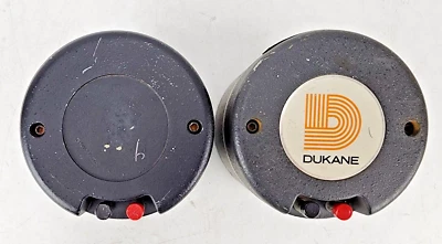一对老式 Dukane 5A540 角驱动器日本 JBL 珊瑚 M100 恢复 #2 — 第 1/4 张图片
