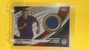 2024 Topps Chrome U.S. Olympic Hopefuls USA Memorabilia Pieces Cade Cowell - Picture 1 of 2