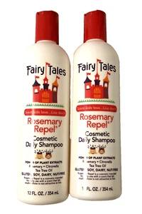 Fairy Tales Rosemary Repel Kids Lice Repelling Daily Shampoo 12 fl oz Lot of 2 - Picture 1 of 6