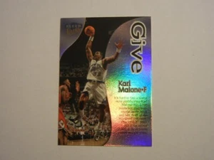 1998-99 Fleer Ultra Basketball Card Give & Take Karl Malone #10 Utah Jazz - Bild 1 von 6