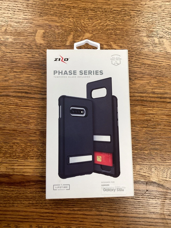 Galaxy S10e Case. Wallet, Stand, And Screen Protector - Image 1 of 1