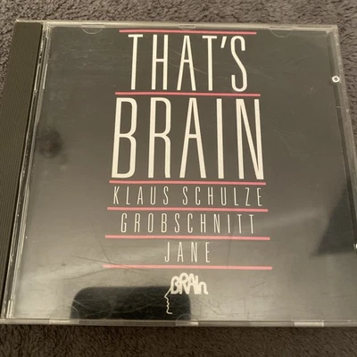CD That's Brain - Klaus Schulze, Grobschnitt, Jane (1990) - Bild 1 von 4