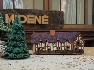 Midene Pottery Art Incense Cone Holder Miniature Palmers Yard Stratford Decor 6cm - Picture 1 of 9