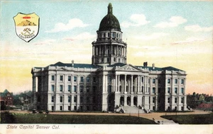 Postcard State Capitol Denver Colorado CO UDB Early 1900s - Picture 1 of 2