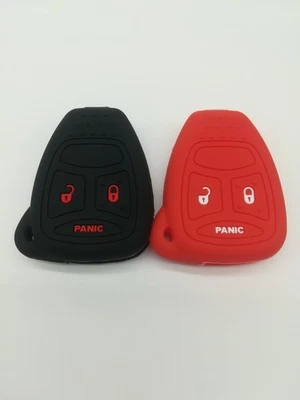 2*Cubierta de llave de llavero para Dodge Magnum Caliber 2005 2006 2007 2008 Dakota Durango Ram Foto 1 de 4