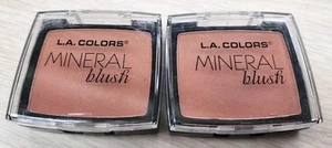 L.A. COLORS Mineral Blush "After Glow" CMB852 0.15 Oz Lot Of 2 New Sealed - Picture 1 of 4