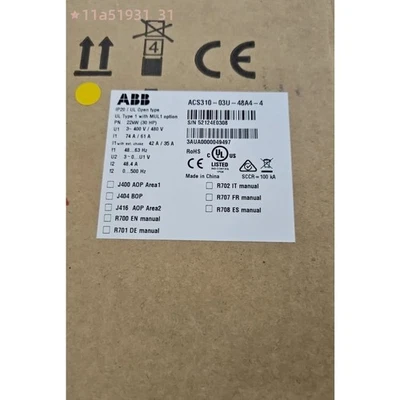 Inversor ABB ACS310-03U-48A4-4 NUEVO 22KW envío rápido gratuito - Imagen 1 de 2