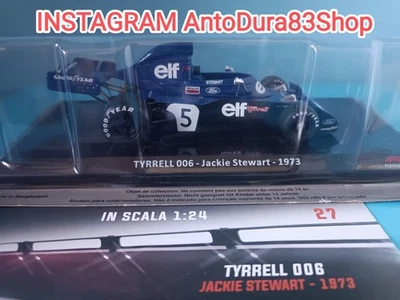 Tyrrel 006 Jackie Stewart 1973 - Scala 1:24 - Immagine 1 di 4