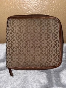 Vintage Coach Monogram CD Holder - Picture 1 of 5
