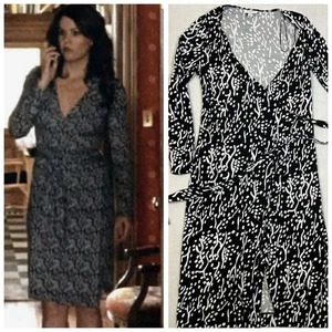 Diane Von Furstenberg Wrap Dress Women's Medium Target Coll Lorelai Gilmore Alt - Picture 1 of 12