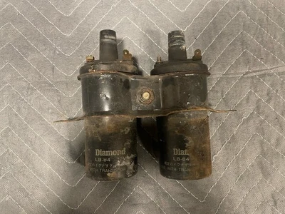 79-85 Mazda RX7 SA22C FB Juego de 2 bobinas de encendido con soporte FB PROBADO 12A Foto 1 de 4