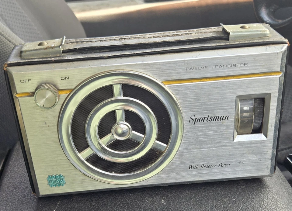 Receptor de radio AM/FM Ross Sportsman 12 transistores de colección EXTRA largo alcance Foto 1 de 4