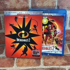 Incredibles 2 Blu-ray/DVD Movie Club Slipcover Used Disney Pixar RARE Slip HTF - Picture 1 of 4