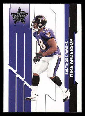 2006 Leaf Rookies & Stars Mike Anderson  #10 - Image 1 of 2