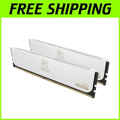 T-Create Expert Overclocking 32GB Kit 6000MHz RAM White - Image 1 of 4