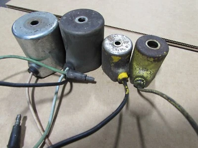 JUEGO USADO Y PROBADO DE 4 BOBINAS DE BOMBA QUITANIEVES MEYER FUNCIONANDO CON EXTREMOS DE FÁBRICA A B C Foto 1 de 4