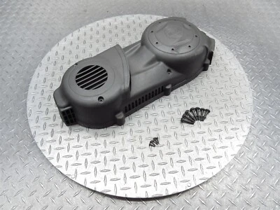 2003 01-04 Aprilia Atlantic 500cc Motor Scooter Motor Embrague Cinturón Cubierta Lateral Foto 1 de 4