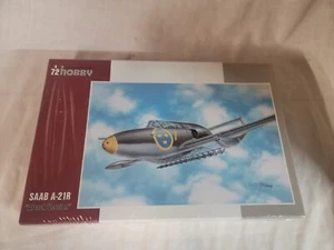 Kit de avión modelo Special Hobby 1/72 Saab A-21R ""Versión de ataque"" 72246 sellado - Imagen 1 de 3