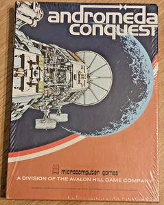 Avalon Hill ANDROMEDA CONQUEST Microcomputer Game for AppleII Dos 3.3 Sealed New - Picture 1 of 3