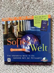 SOFIES WELT NACH JOSTEIN GAARDER CD-ROM VINTAGE Navigo Multimedial Demo - Bild 1 von 2